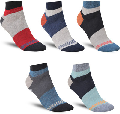 Dollar Men Striped Ankle Length(Pack of 5)