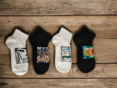 A online snake Men & Women Printed Ankle Length(Pack of 3)