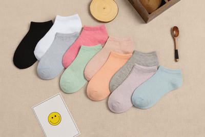 NanoX Women Solid Peds/Footie/No-Show(Pack of 10)