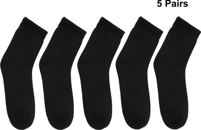 BlackRod Men Solid Ankle Length(Pack of 5)