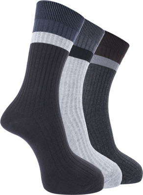 Dollar Men Laser Cut Calf Length(Pack of 3)