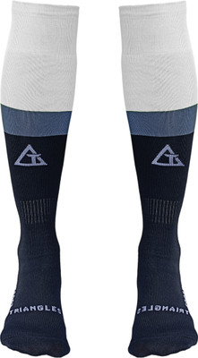 Triangles Sports Hosiery Men & Women Self Design Knee High