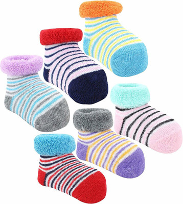 PALMLON Baby Boys & Baby Girls Ankle Length(Pack of 4)
