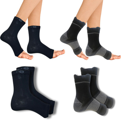 ecosync Unisex Solid Ankle Length(Pack of 2)