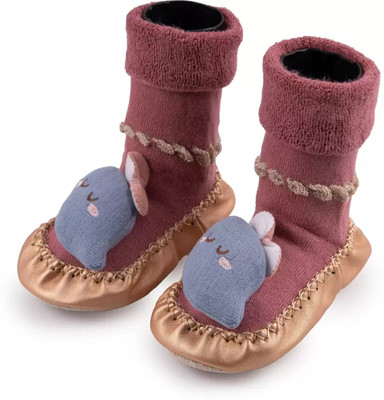 Bizarro.in Baby Boys & Baby Girls Solid Calf Length