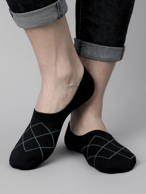 Oxyzone Men & Women Checkered Peds/Footie/No-Show