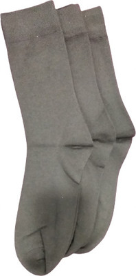 CARBON BASICS Men Solid, Striped, Self Design Calf Length(Pack of 3)