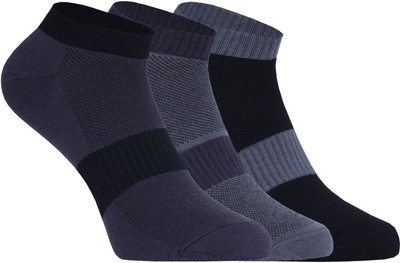 KRISOXO Unisex Solid Ankle Length(Pack of 3)