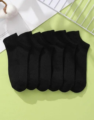 NanoX Men Solid Ankle Length(Pack of 6)