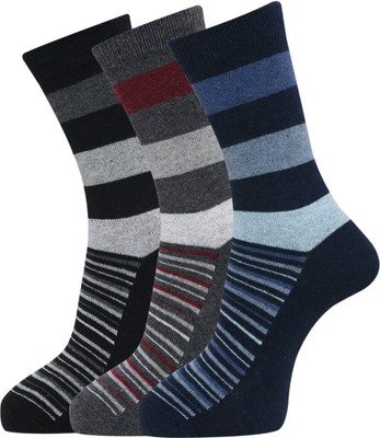 Dollar Men Printed Calf Length(Pack of 3)