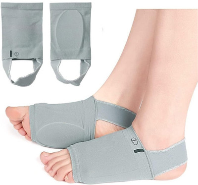SJ Flat Foot Arch Support for Men & Women | Medial Arch Support Ankle Support Ankle Support(Grey)