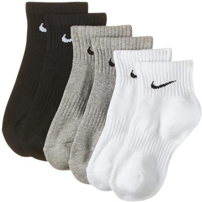 NlKE Men & Women Self Design Ankle Length(Pack of 3)