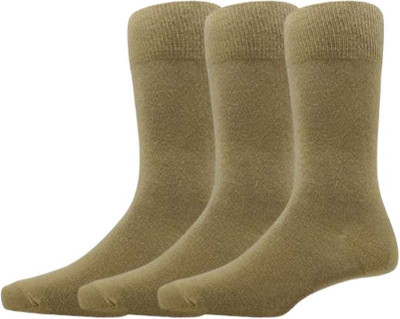 Akeeta Men Solid Calf Length(Pack of 3)