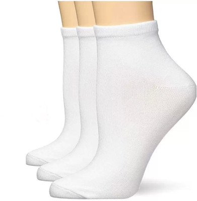 VEMOLI Men & Women Solid Low Cut, Mid-Calf/Crew(Pack of 3)