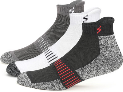 Supersox Men Striped Ankle Length(Pack of 3)
