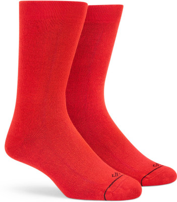 Dynamocks Men & Women Solid Calf Length