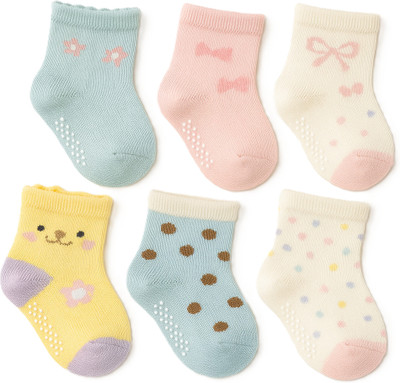 Cuteably Baby Girls Floral Print Ankle Length(Pack of 6)
