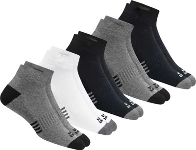 JEMOX Men & Women Striped Low Cut(Pack of 5)