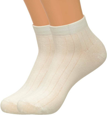 REDCARP Men Solid, Self Design Ankle Length(Pack of 2)