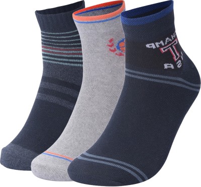 NEXIFY Men Striped Ankle Length(Pack of 3)