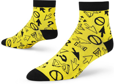 Dynamocks Unisex Printed Ankle Length