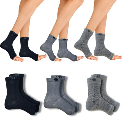 ecosync Unisex Solid Ankle Length(Pack of 3)