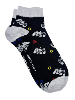 Mint and Oak Men Printed Mid-Calf/Crew