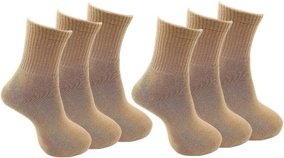 Akeet Trend Men Solid Ankle Length(Pack of 6)
