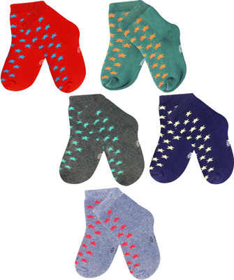 Neska Moda Boys & Girls Printed Ankle Length(Pack of 5)
