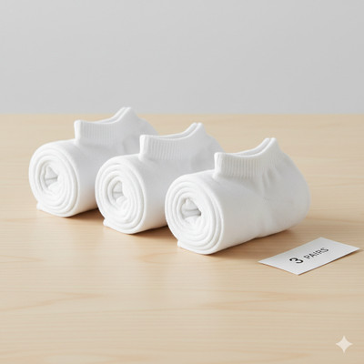 Bandhanivilla Men & Women Solid Ankle Length(Pack of 3)