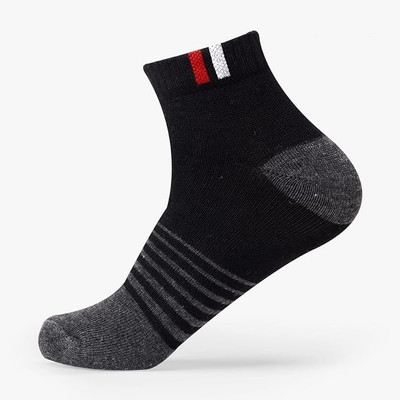 FATON Men Striped Ankle Length