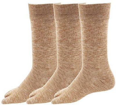 CRAFTIFY Men & Women Self Design Mid-Calf/Crew(Pack of 3)