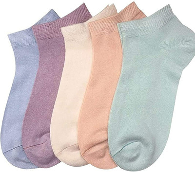 Liyana Collection Unisex Solid Ankle Length(Pack of 3)