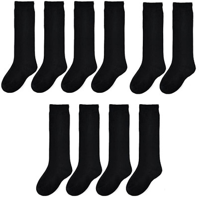 Adorazone Boys & Girls Solid Calf Length(Pack of 5)