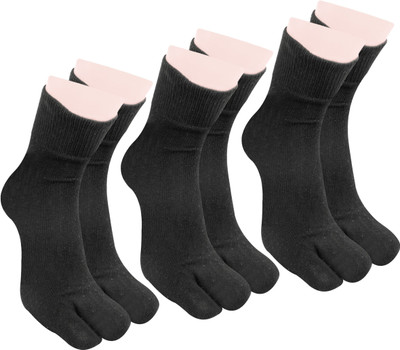 Neska Moda Men & Women Solid Ankle Length(Pack of 3)