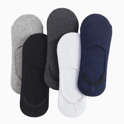 owilens Men Solid Peds/Footie/No-Show(Pack of 5)