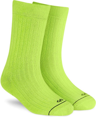 Dynamocks Men & Women Solid Mid-Calf/Crew