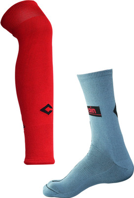 CAPTAIN Men & Women Solid Ankle Length, Over the Knee(Pack of 2)