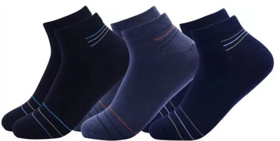 Akeeta Men Striped Ankle Length(Pack of 3)