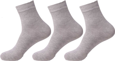 Akeet Trend Men Solid Ankle Length(Pack of 3)