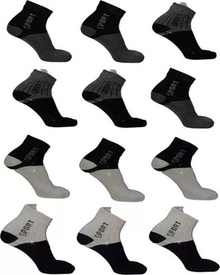 Cavendres Men Self Design Ankle Length(Pack of 10)