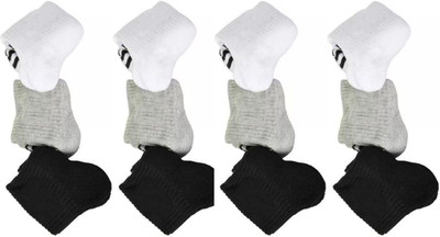 vactly Men & Women Self Design Ankle Length(Pack of 12)