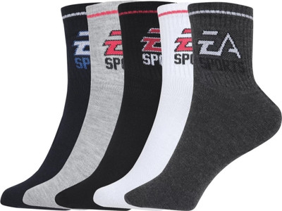 Kalra Hosiery Men Solid Ankle Length(Pack of 5)