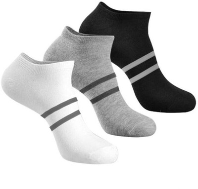 FABLOID Men & Women Solid Ankle Length(Pack of 3)