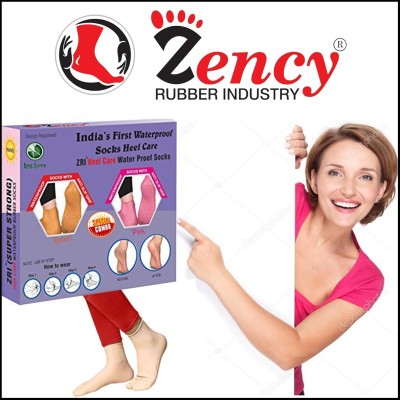 Zency RUBBER INDUSTRY Men & Women Solid Peds/Footie/No-Show(Pack of 2)