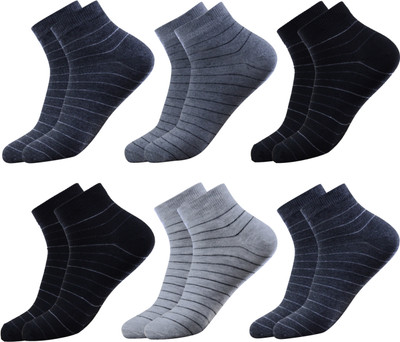 lovely london Men Ankle Length(Pack of 6)