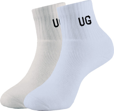 ULTIMATE GOAL Men Solid Ankle Length(Pack of 2)