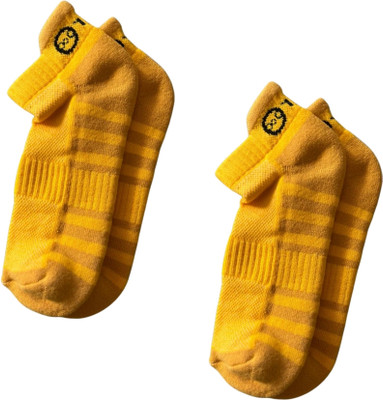 fourO Men & Women Striped Ankle Length(Pack of 2)