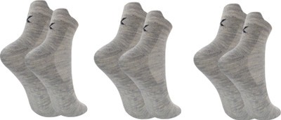 XJARVIS Men & Women Solid Mid-Calf/Crew(Pack of 3)