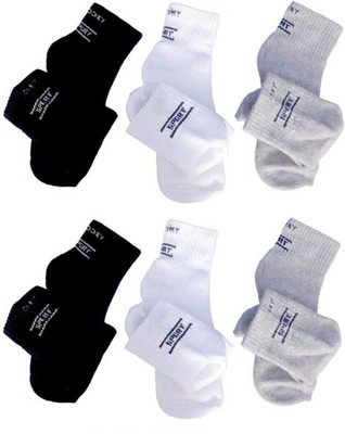 JEMOX Men Striped Ankle Length(Pack of 6)